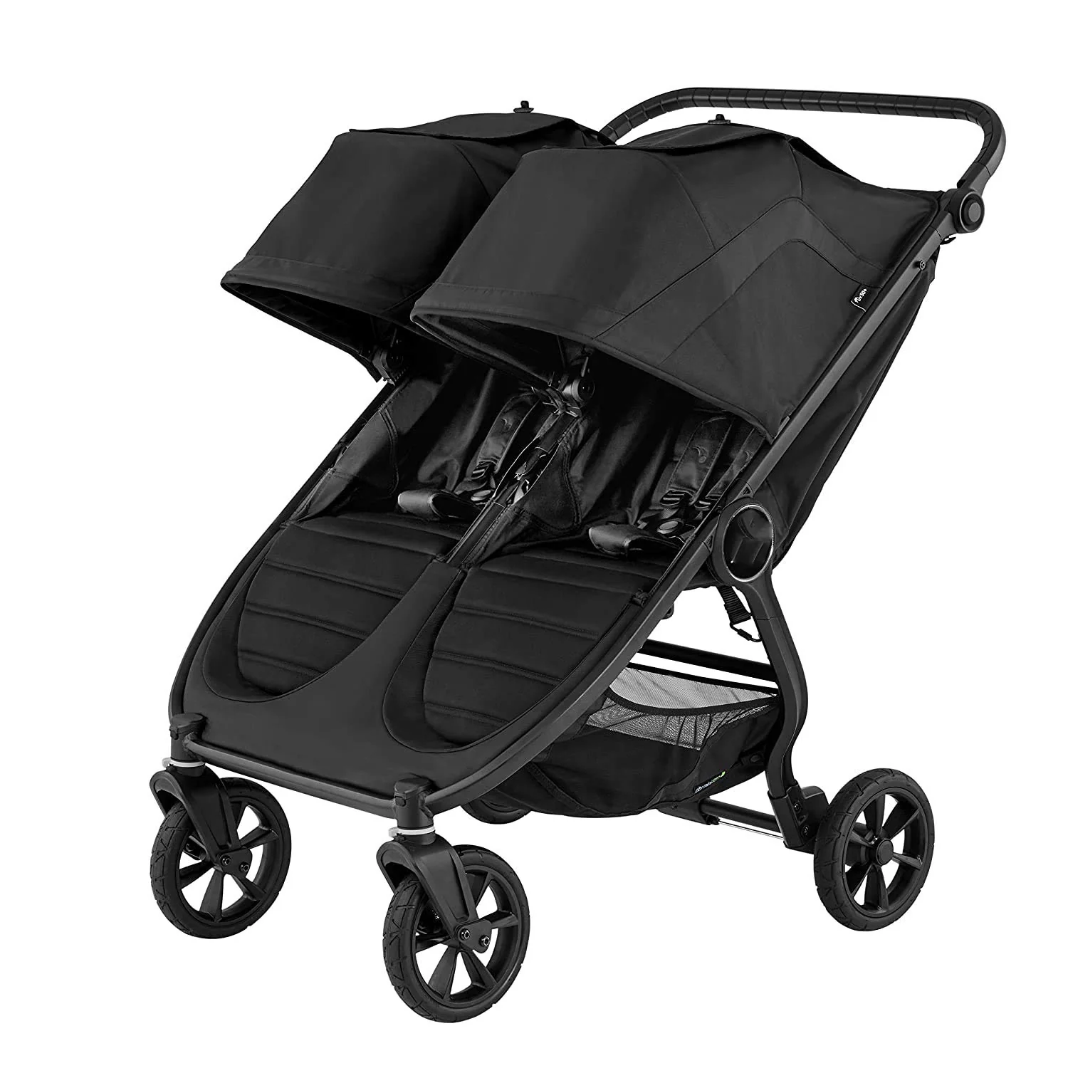 GT2 All-Terrain-Doppelkinderwagen, Jet, 40,7 x 29,25 x 42,25 Zoll (1 Stück)