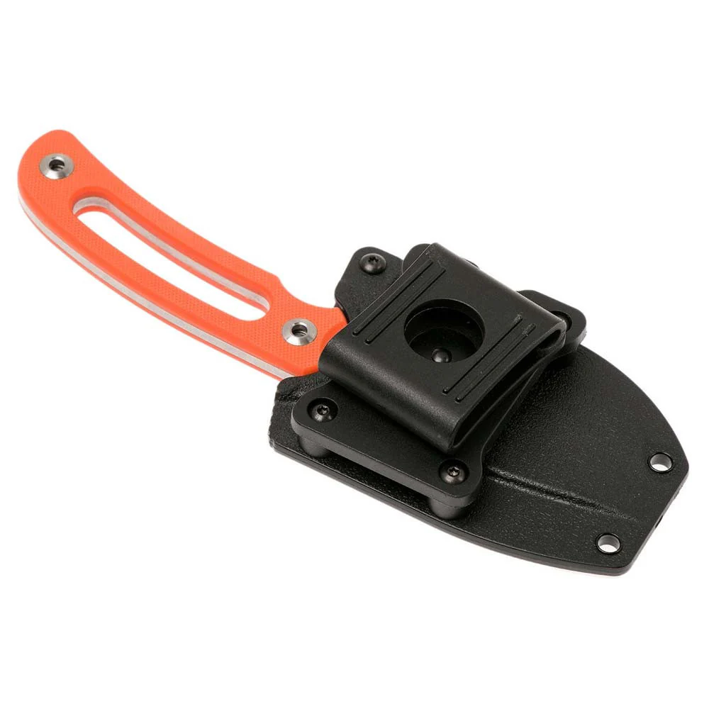 Ruike Hornet F815-J naranja – Cuchillo con funda rotativa Kydex