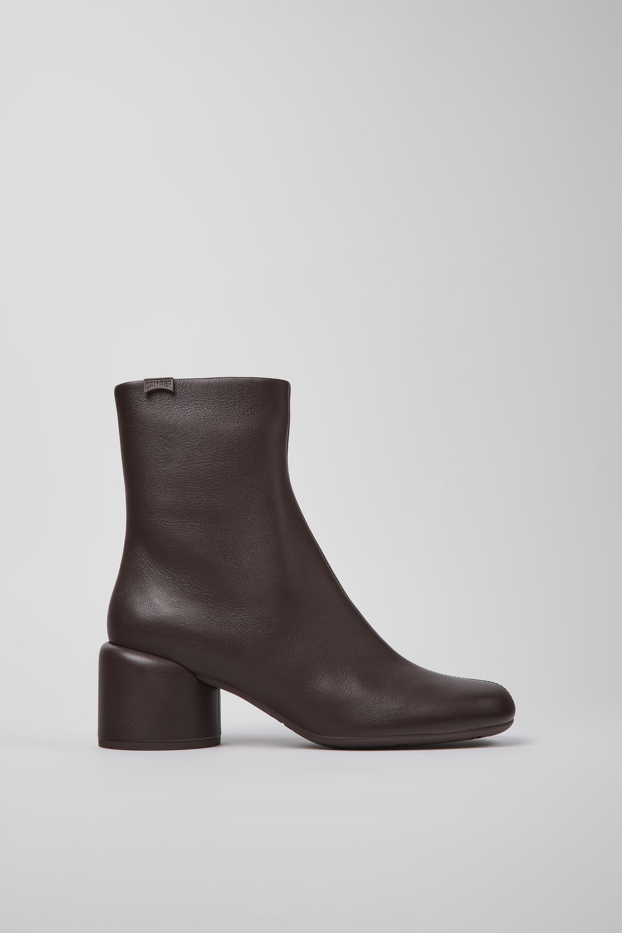 Niki - Burgund Lederstiefel für Damen