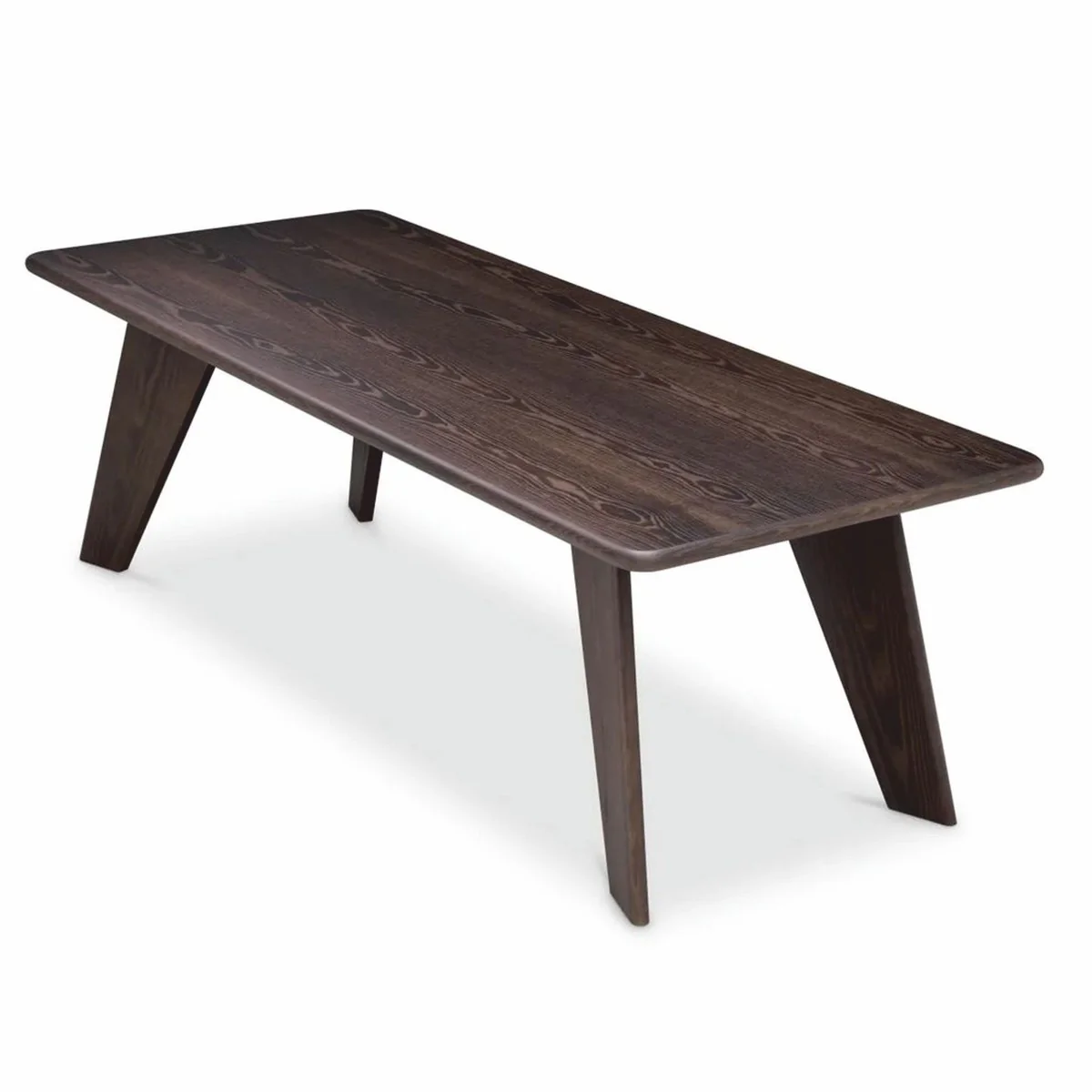 Luxury dining table dark brown 240 cm - Hotel & Dining Room Furniture