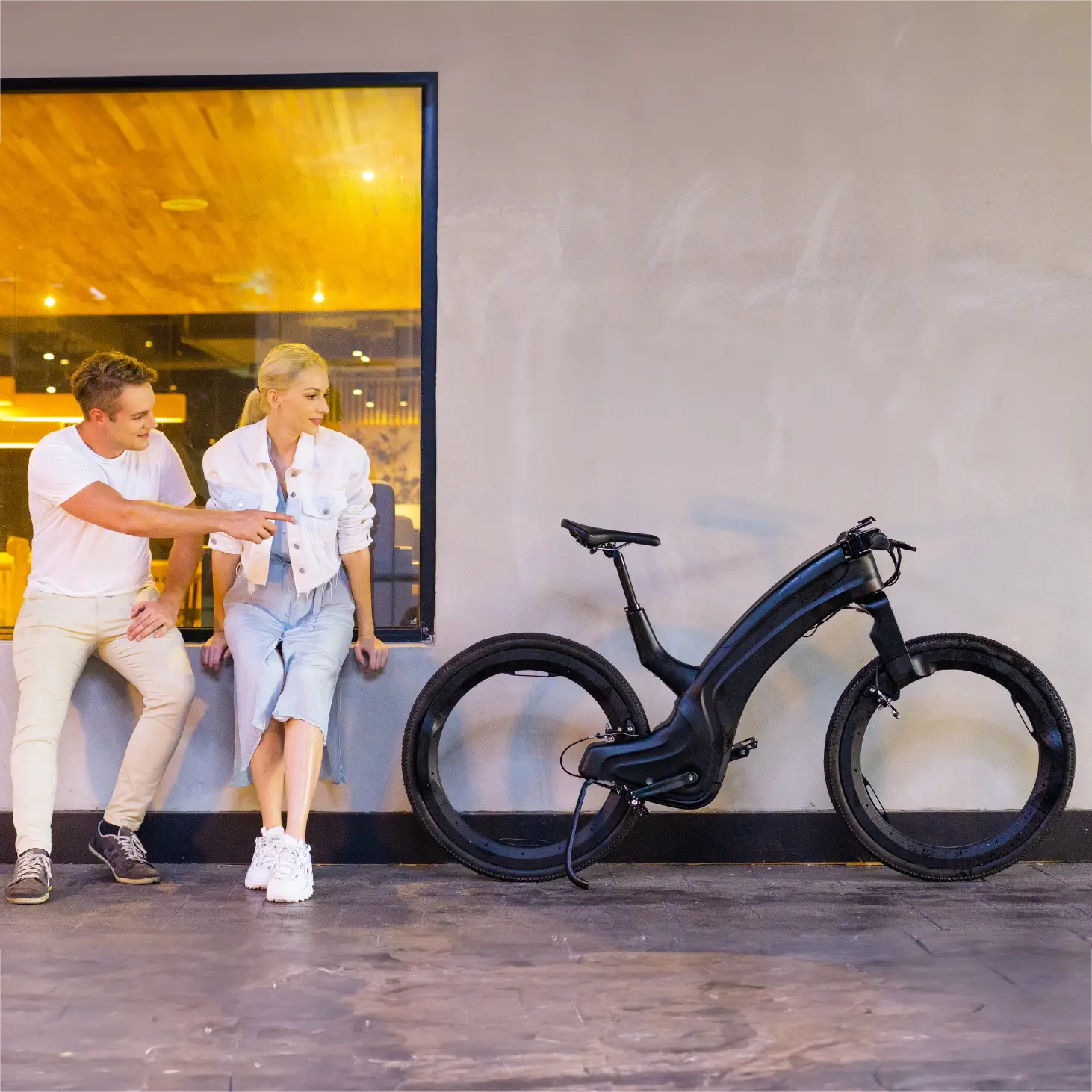 Letzter Tag Limitiert auf 96 Einheiten Nur 55.99 Fabrik Clearance Hubless Smart Fahrrad