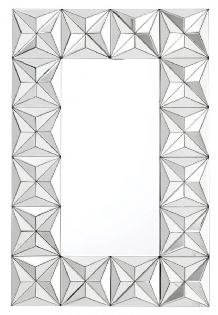 Luxury wall mirror Art Deco with mirror frame 120 x 80 cm - wall mirror
