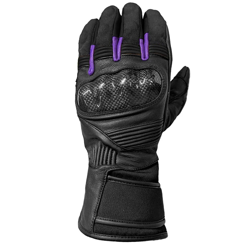 OUT THORE LADY SUMMER GLOVES BLACK / LILAC