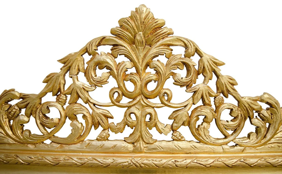 Antique style wall mirror gold 190 x H. 155 cm - Limited Edition