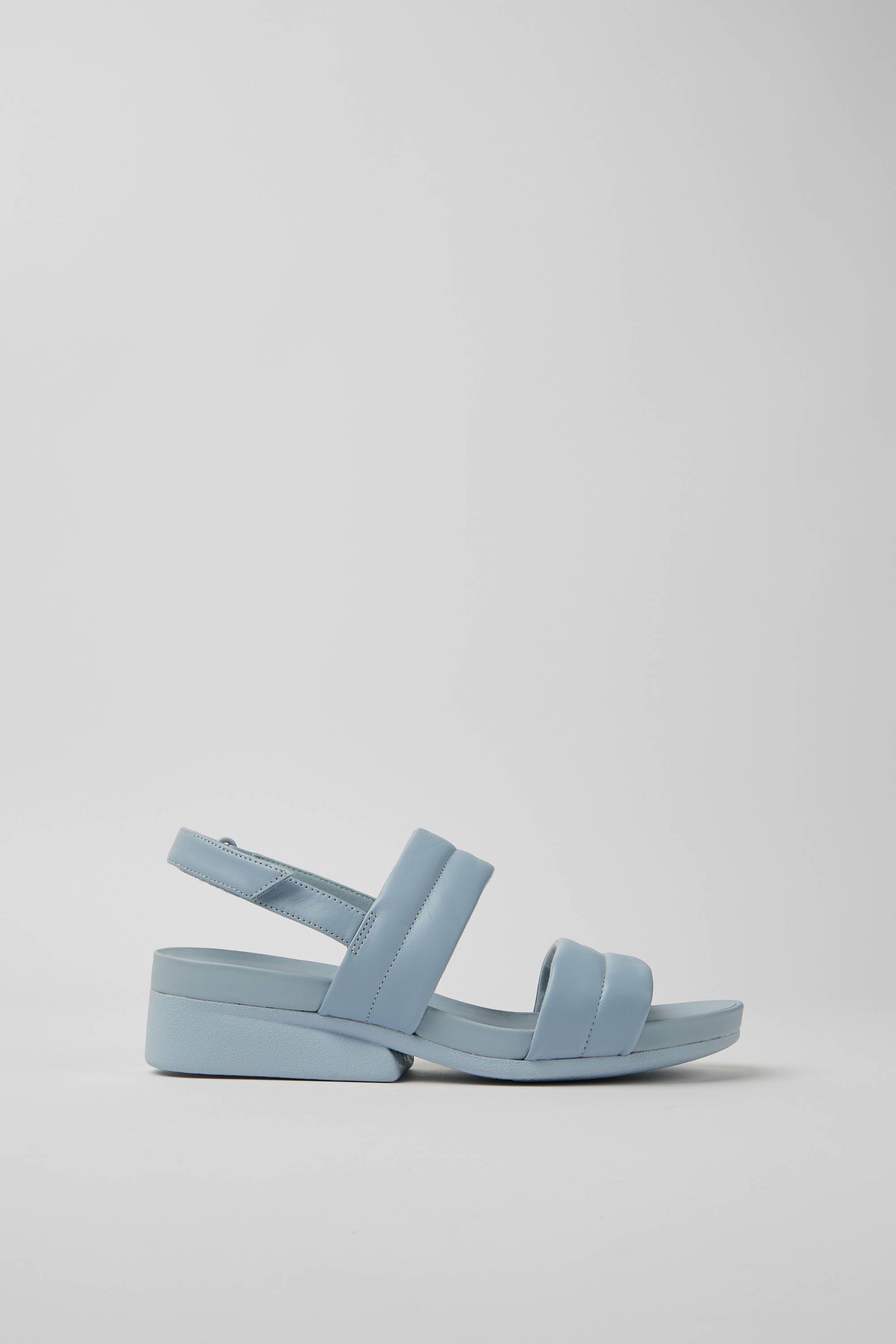 Minikaah - Blaue Leder Sandalen für Damen