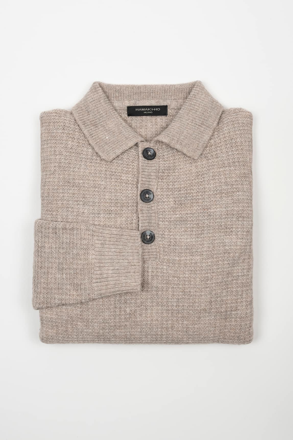 Rivera-Spain Beige Rollkragenpullover