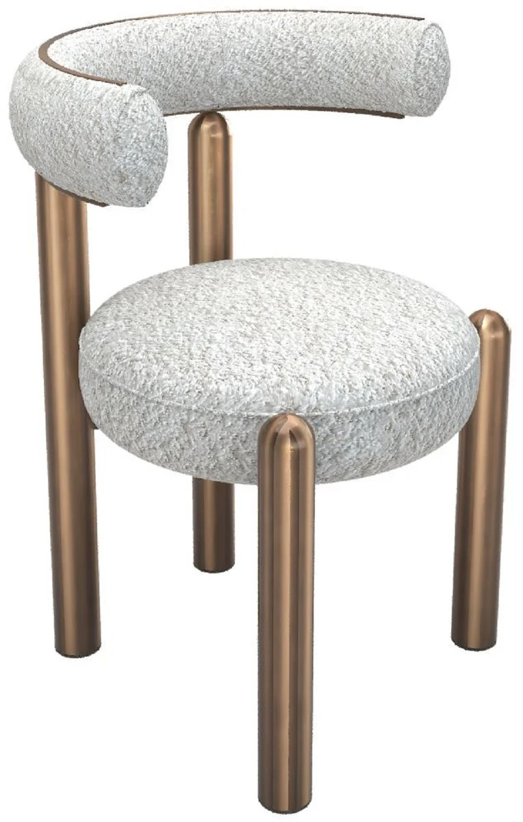 Luxury Dining Room Set White / Bronze - Luxury Hotel & Restaurant Furniture