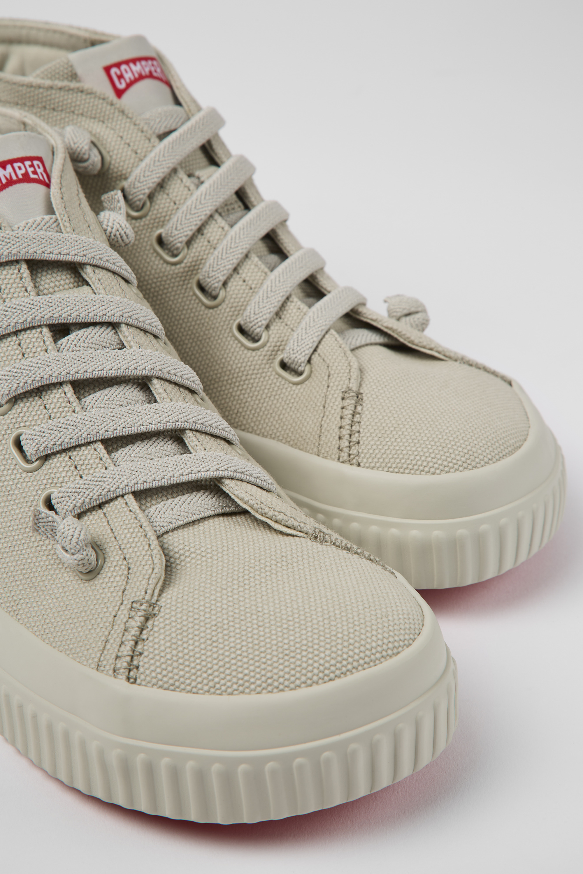 Peu Roda - Grau recycelte Baumwollsneaker für Damen