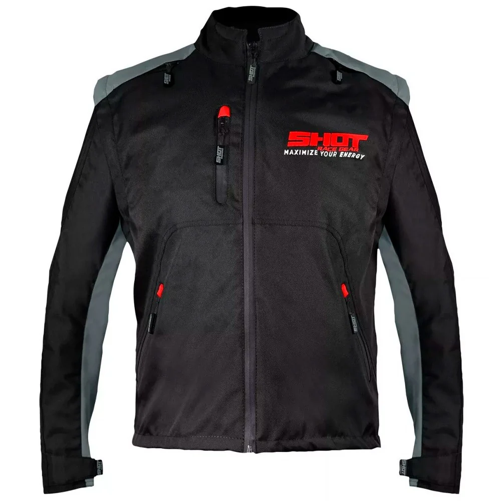 CHAQUETA hat KONTAKT NEGRO / ROJO