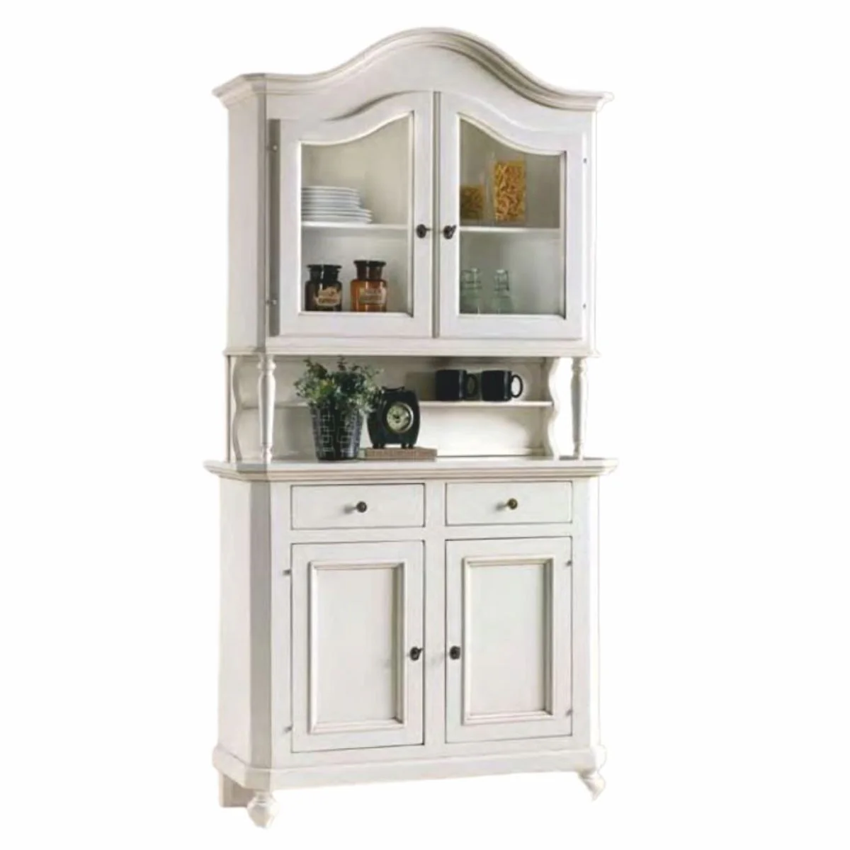 Country house style dining room cabinet white H. 230 cm - Dining room furniture