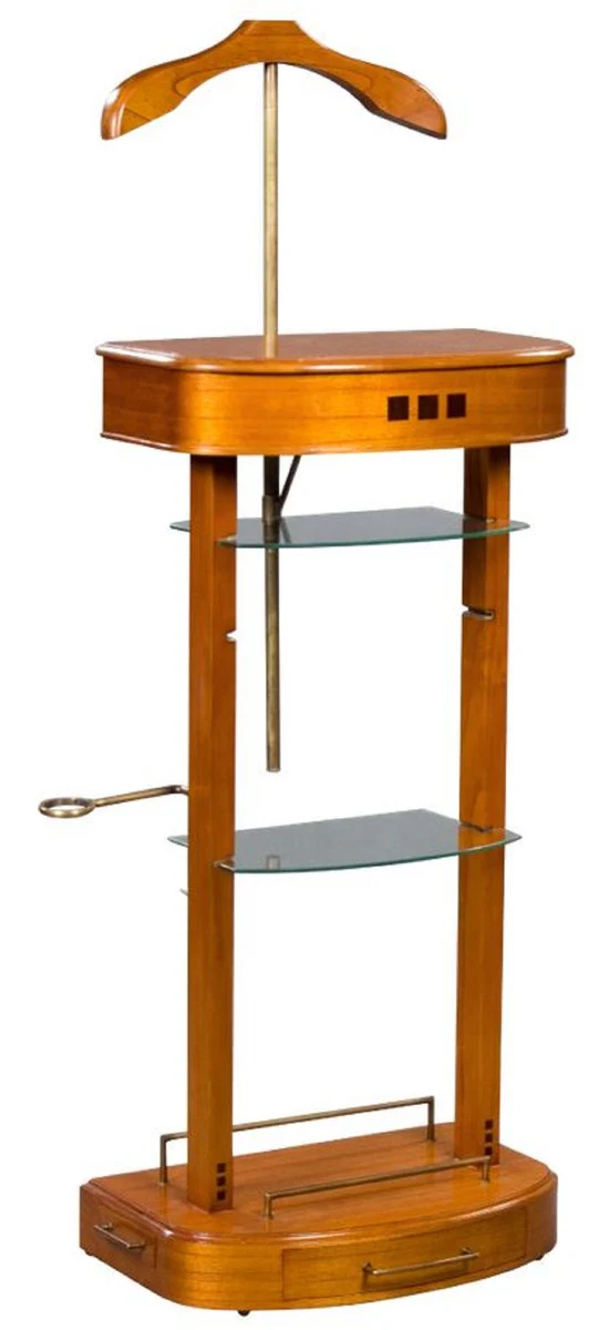 Luxury Dressboy light brown 52 x 34 x H. 100 cm - clothes rack - coat rack - mute servant - bedroom accessories - hotel accessories