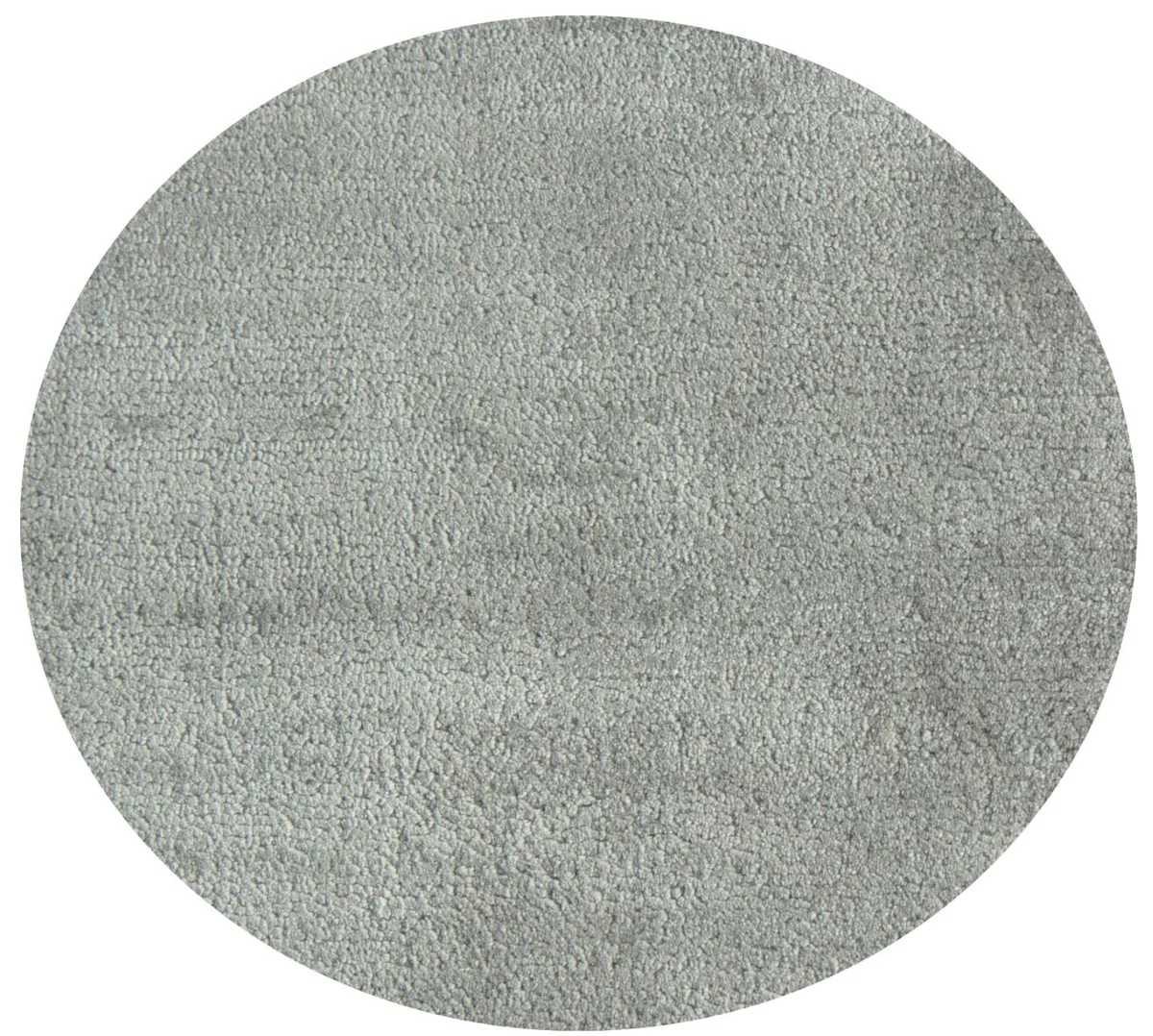 Luxus Wohnzimmer Teppich Hellgrün Ø 280 cm - Runder Viskose Teppich - Luxus Qualität - Wohnzimmer Deko Accessoires