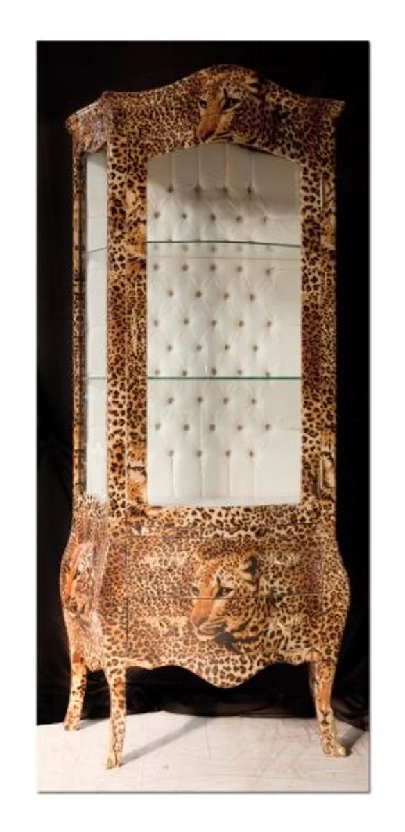 Baroque showcase leopard - furniture Leo optics
