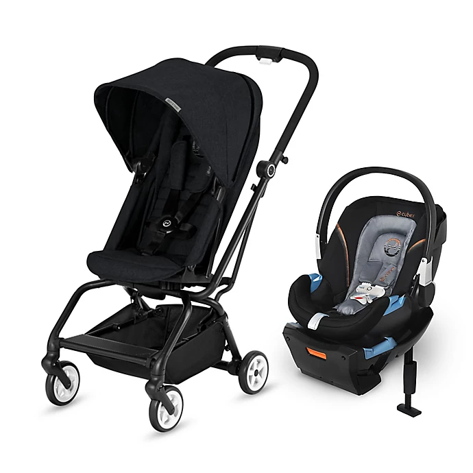 CYBEX Eezy S Twist/Aton 2 Reisesystem in Schwarz