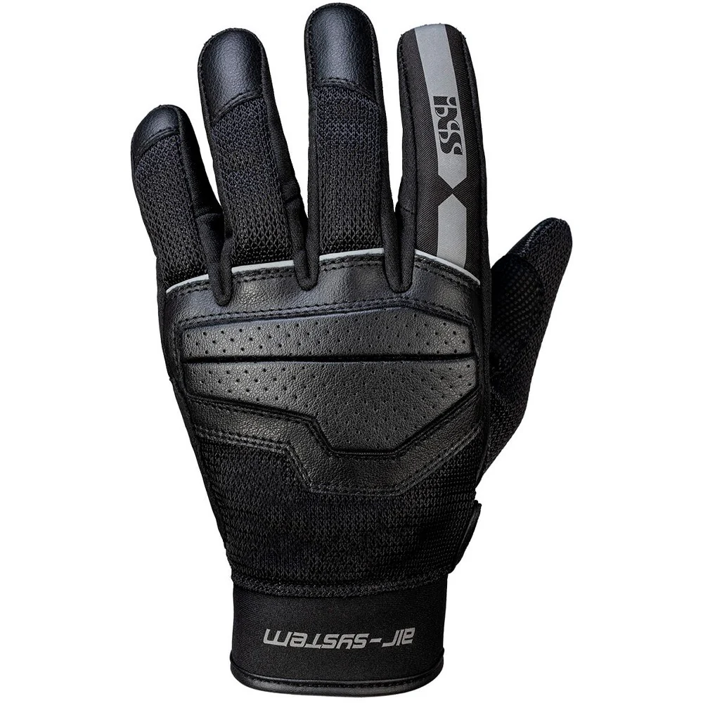 IXS CLASSIC EVO AIR SUMMER GLOVES - BLACK / GRAY