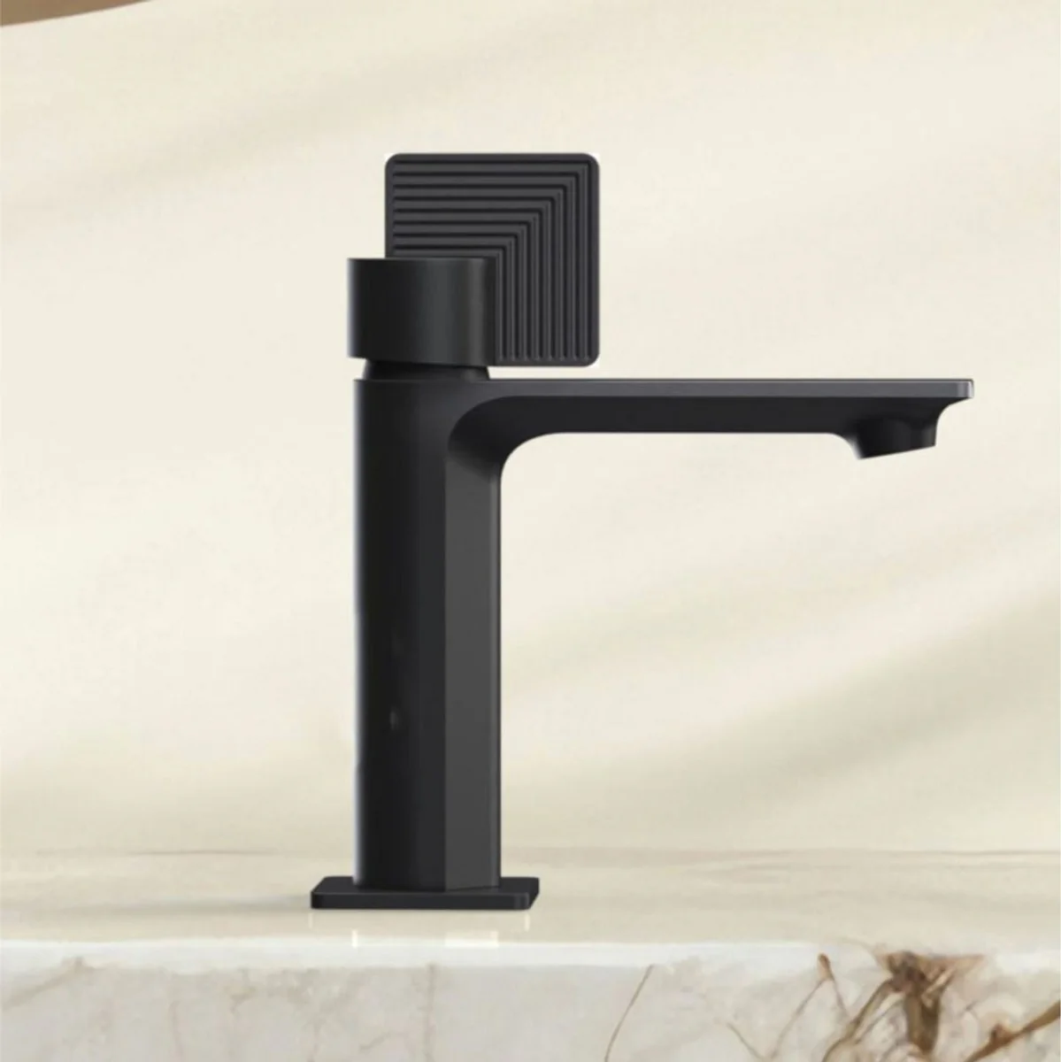 Luxury Basin Faucet Matt Black - Bathroom Accessories - Made in Italy