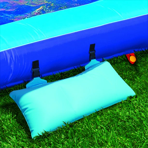 Banzai Surf N Splash Water Park Aufblasbare Wasserrutsche mit Basketballkorb