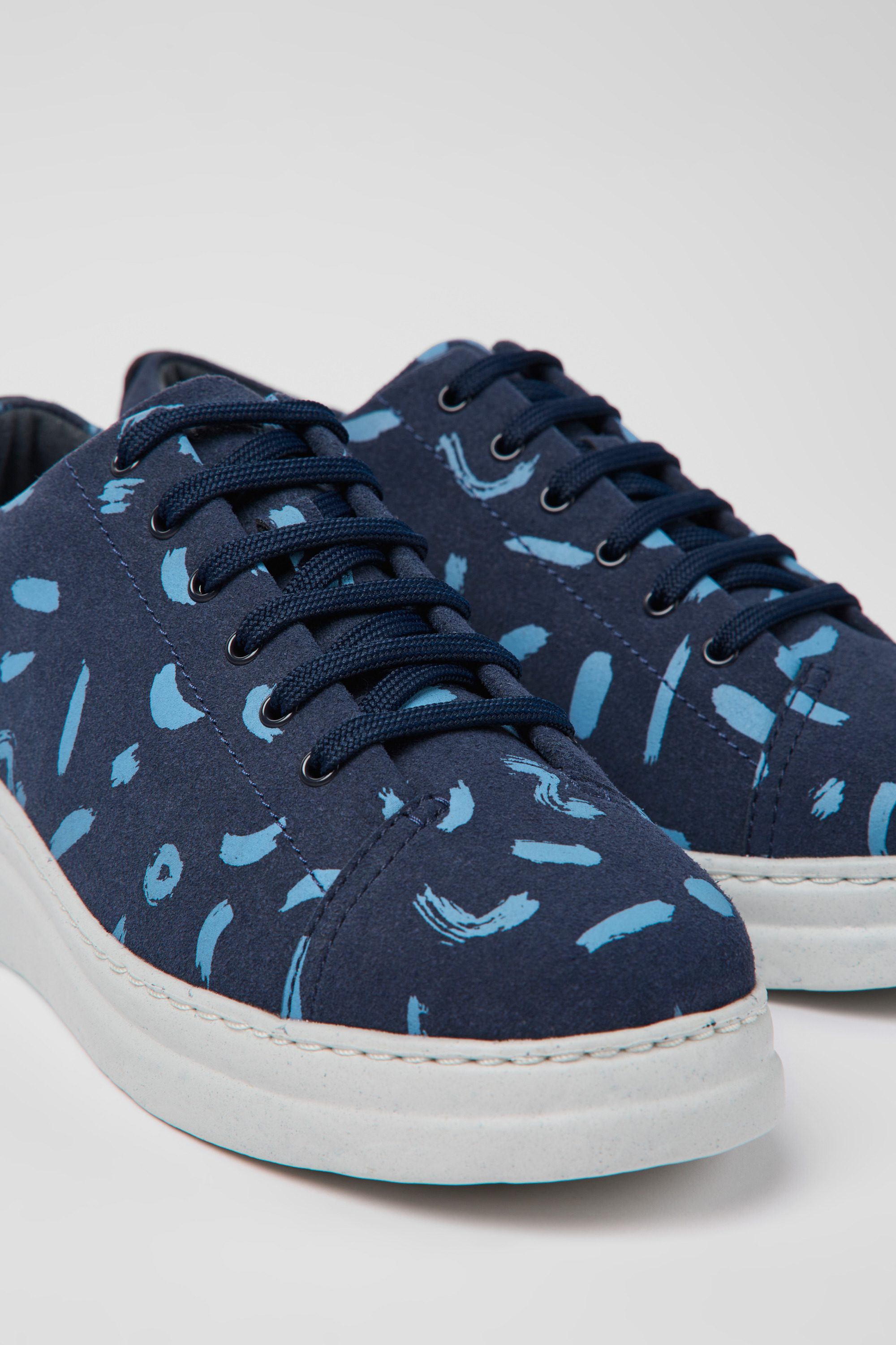 Runner Up - Multicolored Nubuck Turnschuhe für Damen