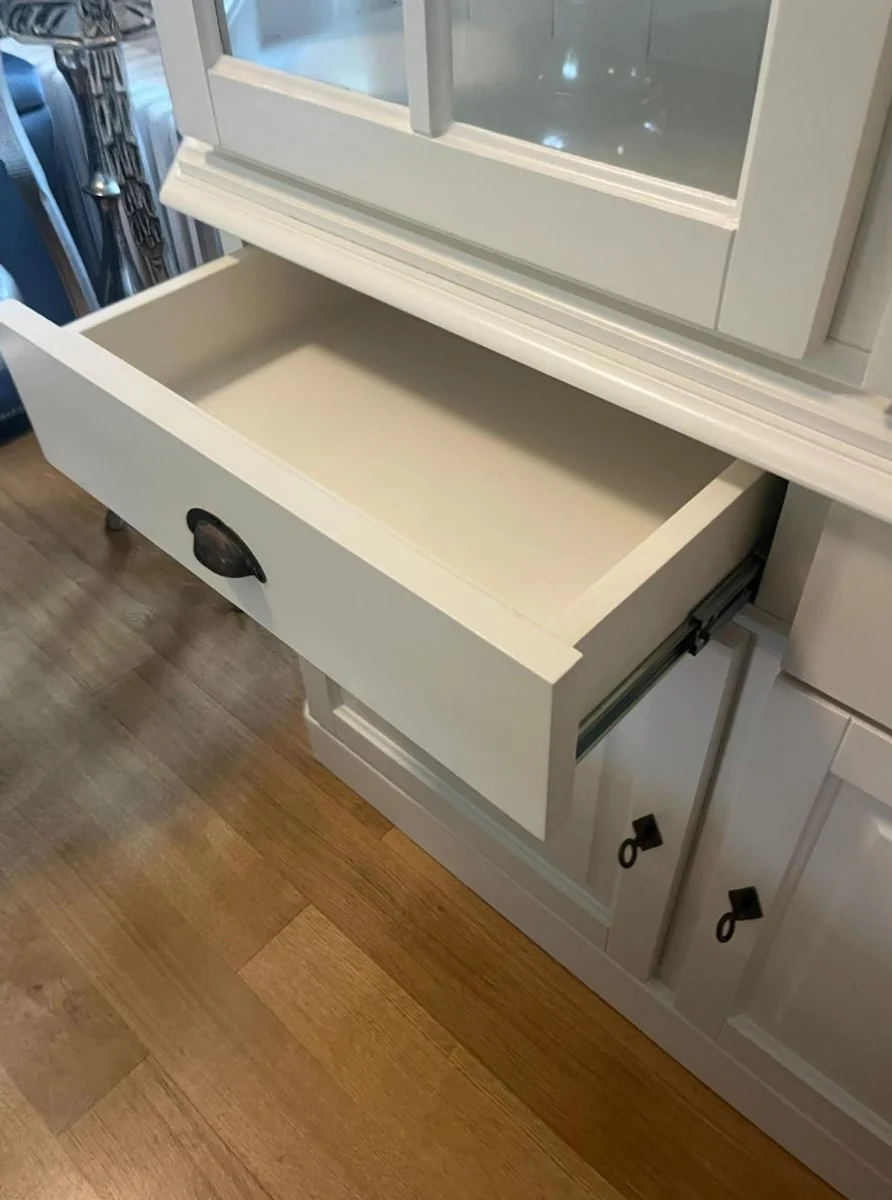 Country house style dining room cupboard white 160 x H. 200 cm - country house style furniture