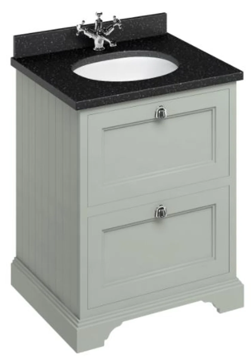 Wash cabinet / vanity unit with granite top and 2 drawers - Limited Edition