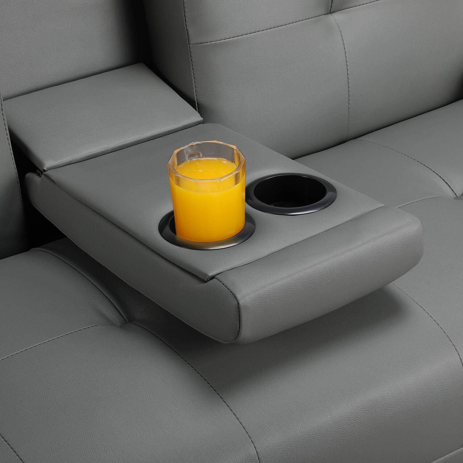 Sofa bed with armpad recliner couch