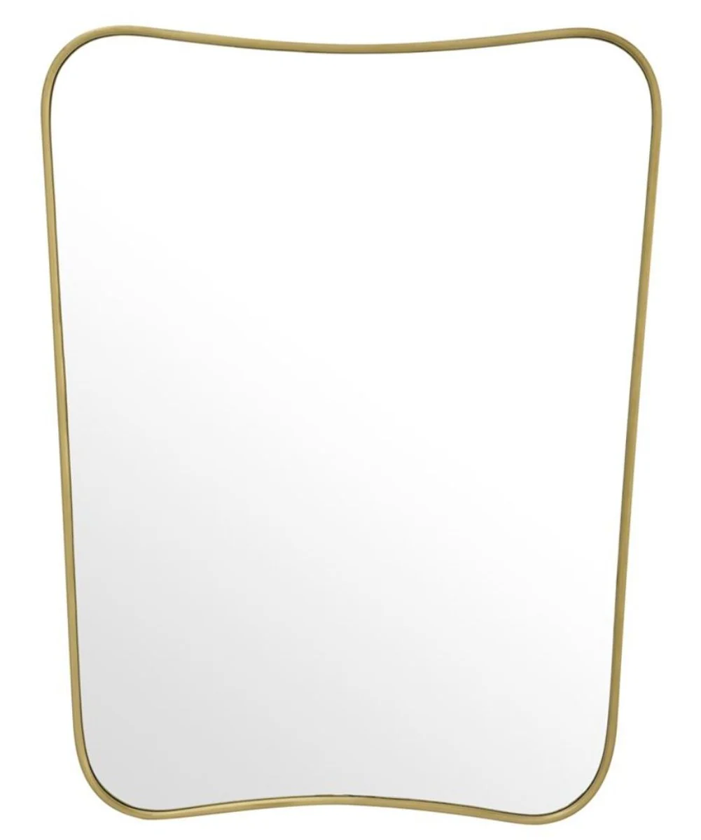 Luxury brass mirror 59 x H. 76.5 cm - designer wall mirror