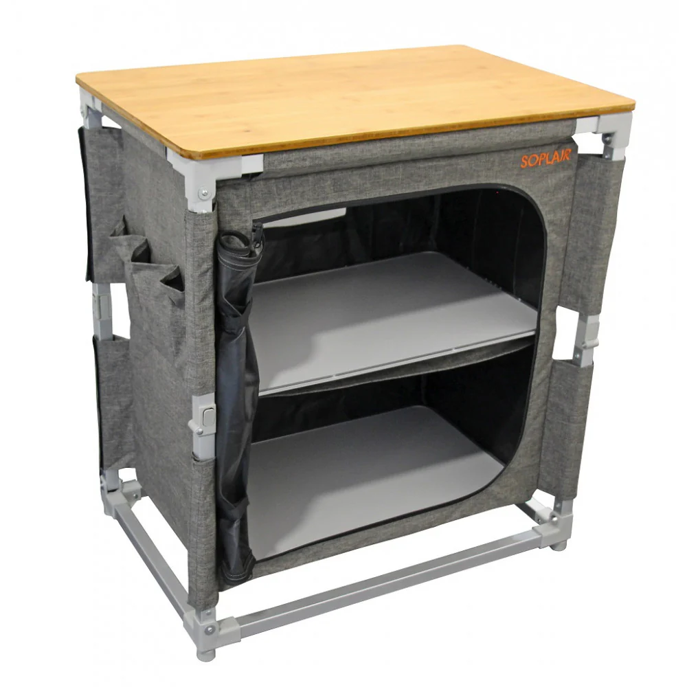 Soplair EASYQUICK JAIPUR 2 estantes - Mueble cocina / armario plegable