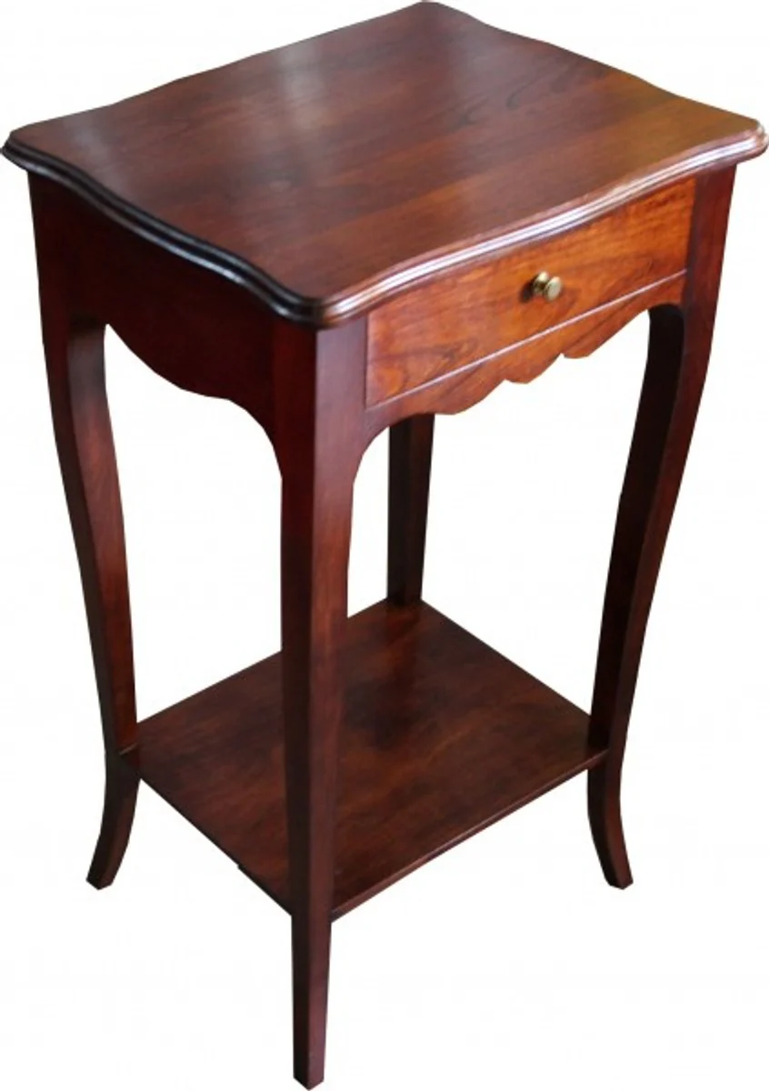 Baroque chest of drawers with drawers - antique style bedside table - Baroque telephone table