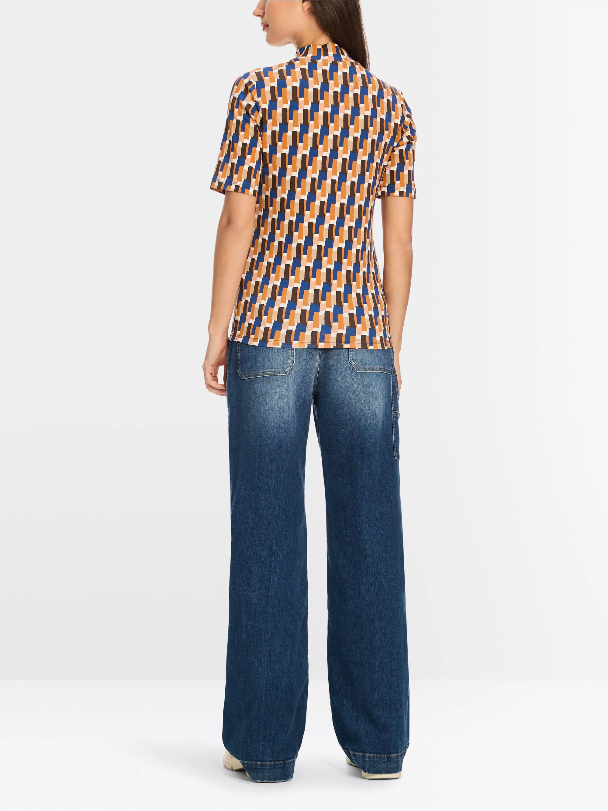 Marc-Cain Artsy T-Shirt im taillierten Schnitt