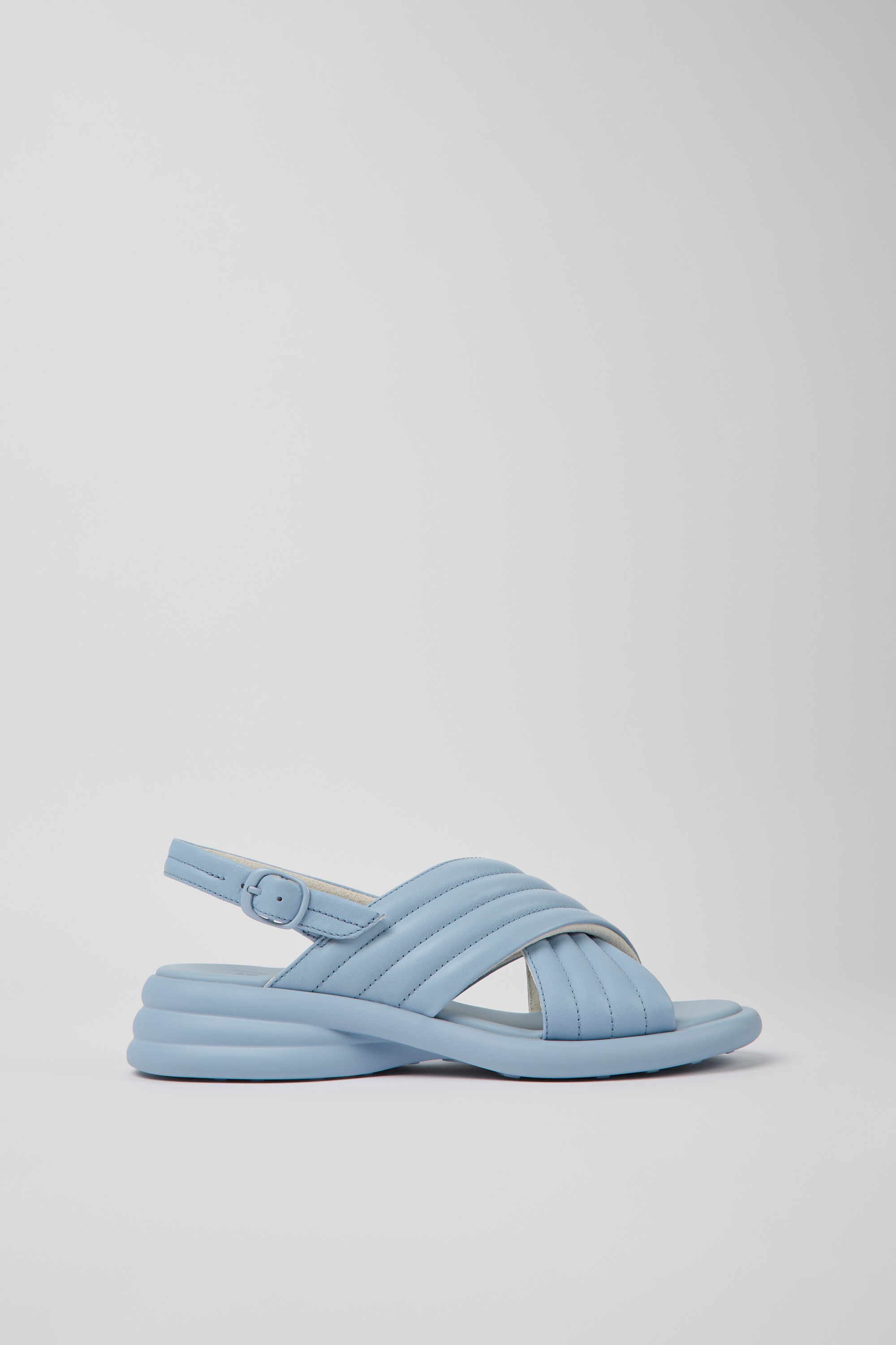 Spiro - Blaue Leder Sandalen für Damen