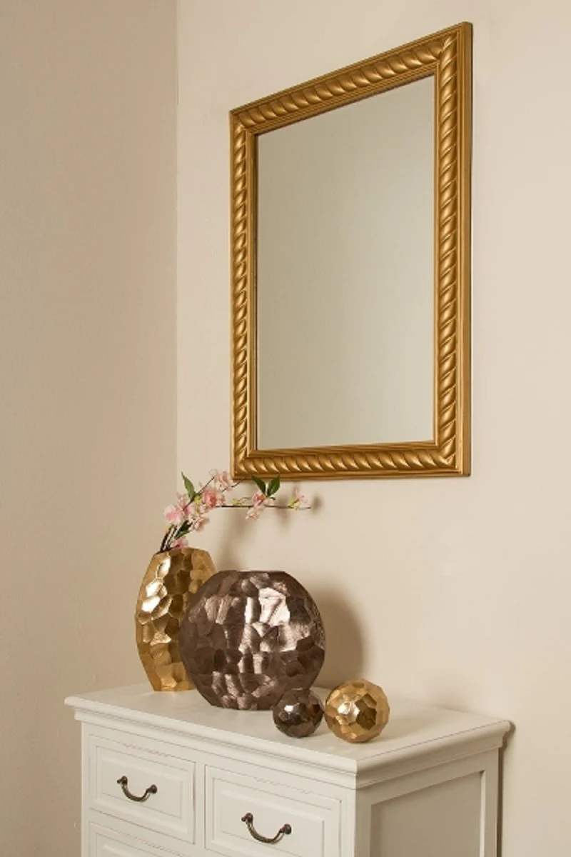 Baroque mirror / wall mirror antique gold 62 x H. 82 cm - furniture in the baroque style