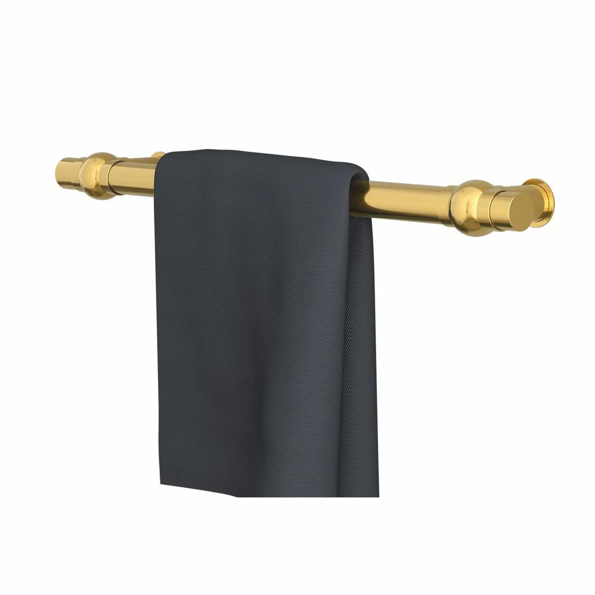 Luxury Bathroom Towel Warmer Gold Shiny 60 cm - Bathroom Accessories