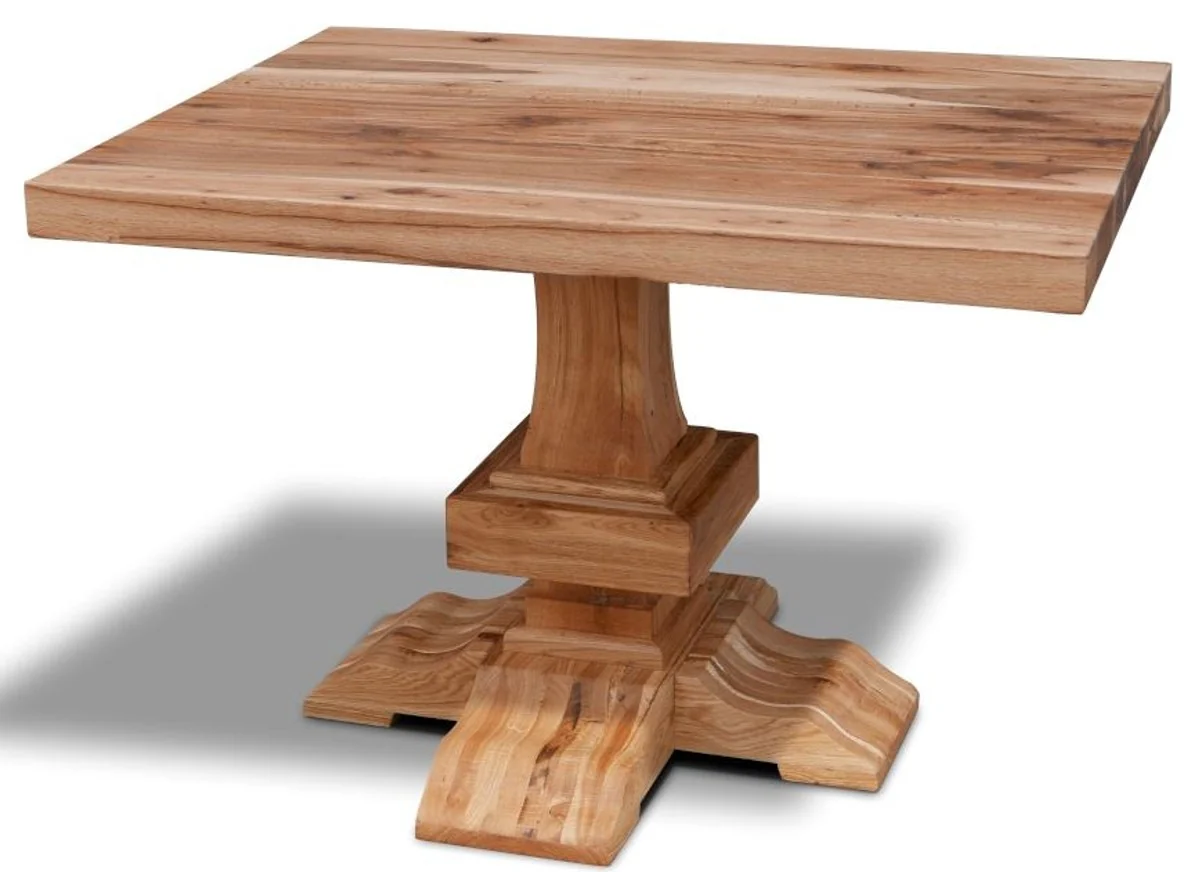 Solid Wood Kitchen Table - Various Sizes & Colors - Luxury Oak Wood Dining Table - Rustic Dining Room Furniture