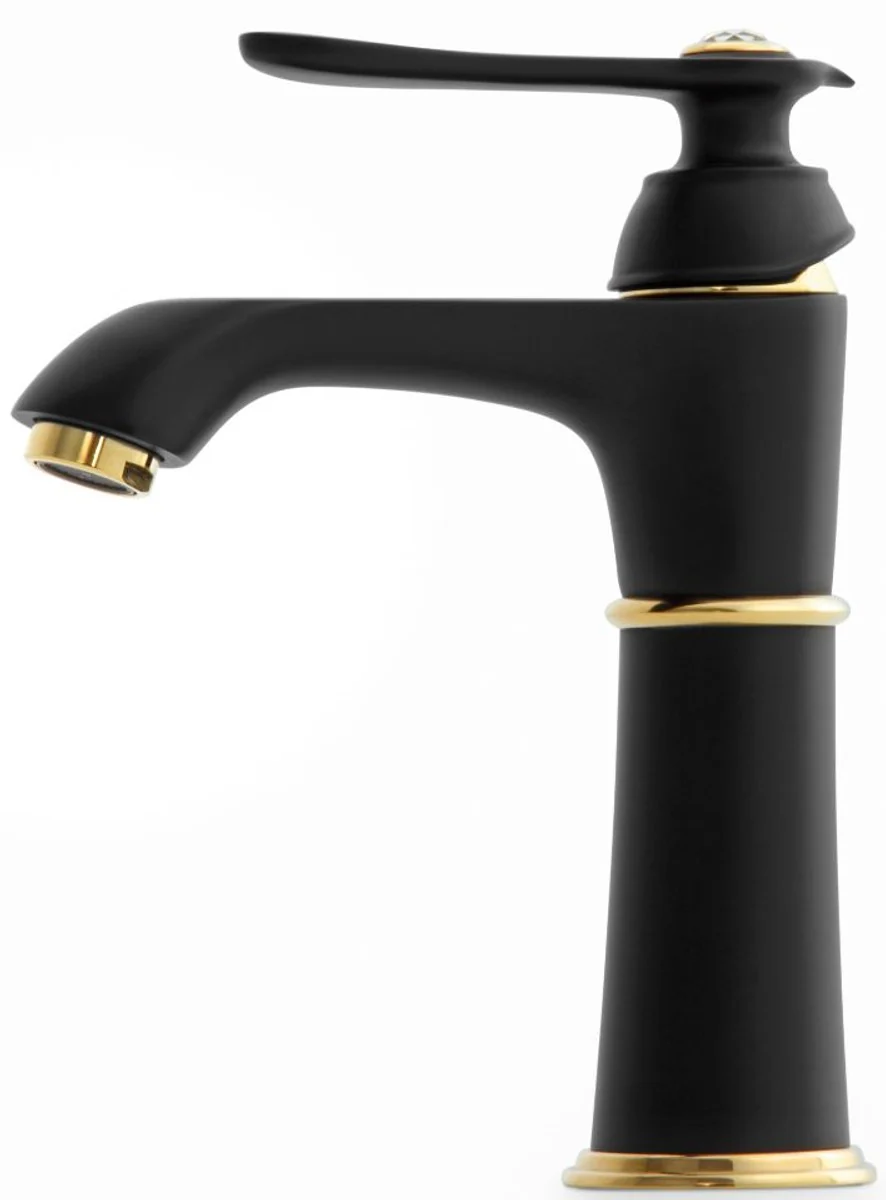 Luxury basin mixer H. 21.5 cm - Various colors - Single lever mixer with crystal glass - Luxury bathroom accessories