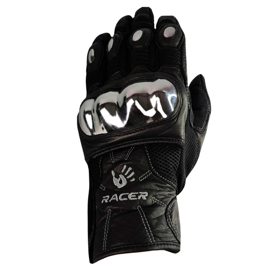 SUMMER RACER FUSIONMETAL BLACK GLOVES