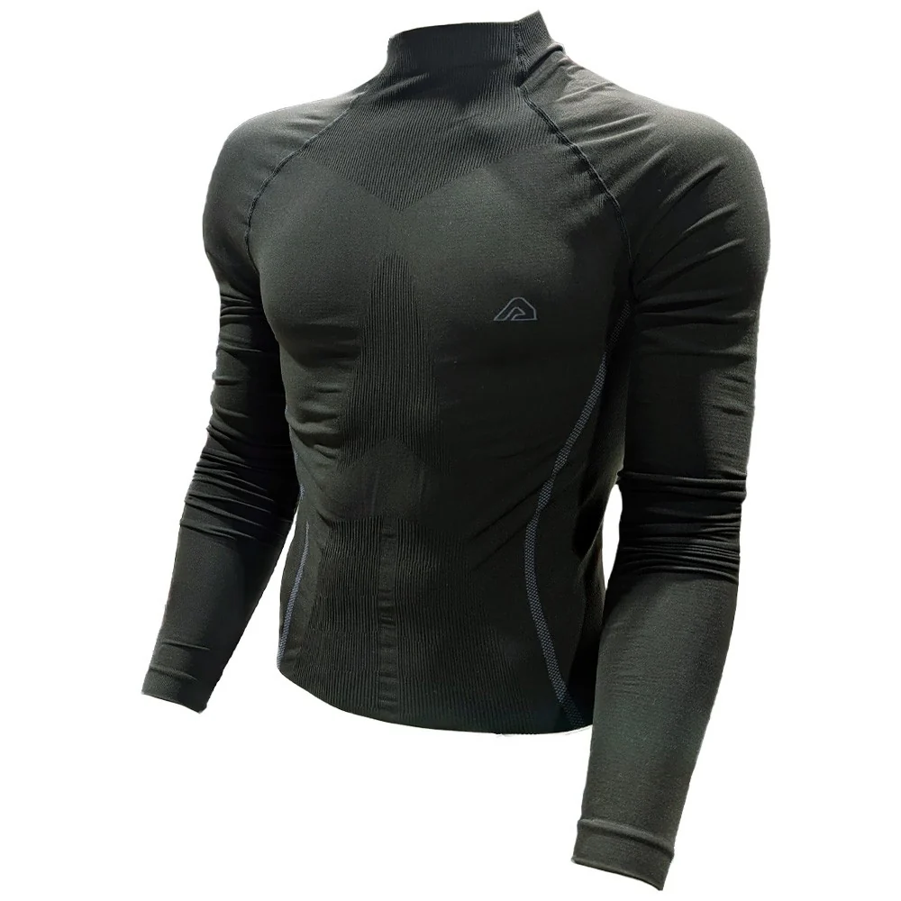 CAMISETA TERMICA OUT 1004 - NEGRO