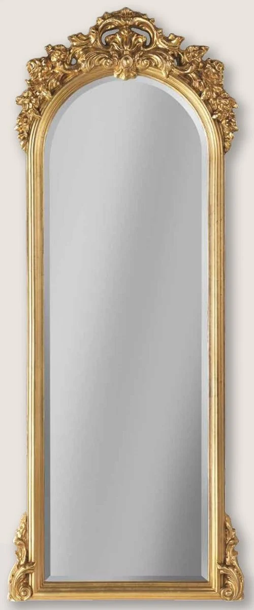 Luxury baroque mirror gold - handmade wall mirror in baroque style - baroque living room mirror - baroque wardrobe mirror - baroque decorative accessories