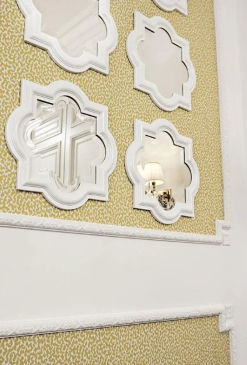 Designer Luxus Wandspiegel 76,5 x H 76,5 cm - Luxury Collection