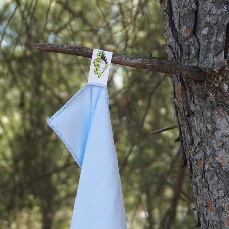 2X1 - Pack 2 Hosa MICROFIBER hand towels 40 X 80 CM - blue