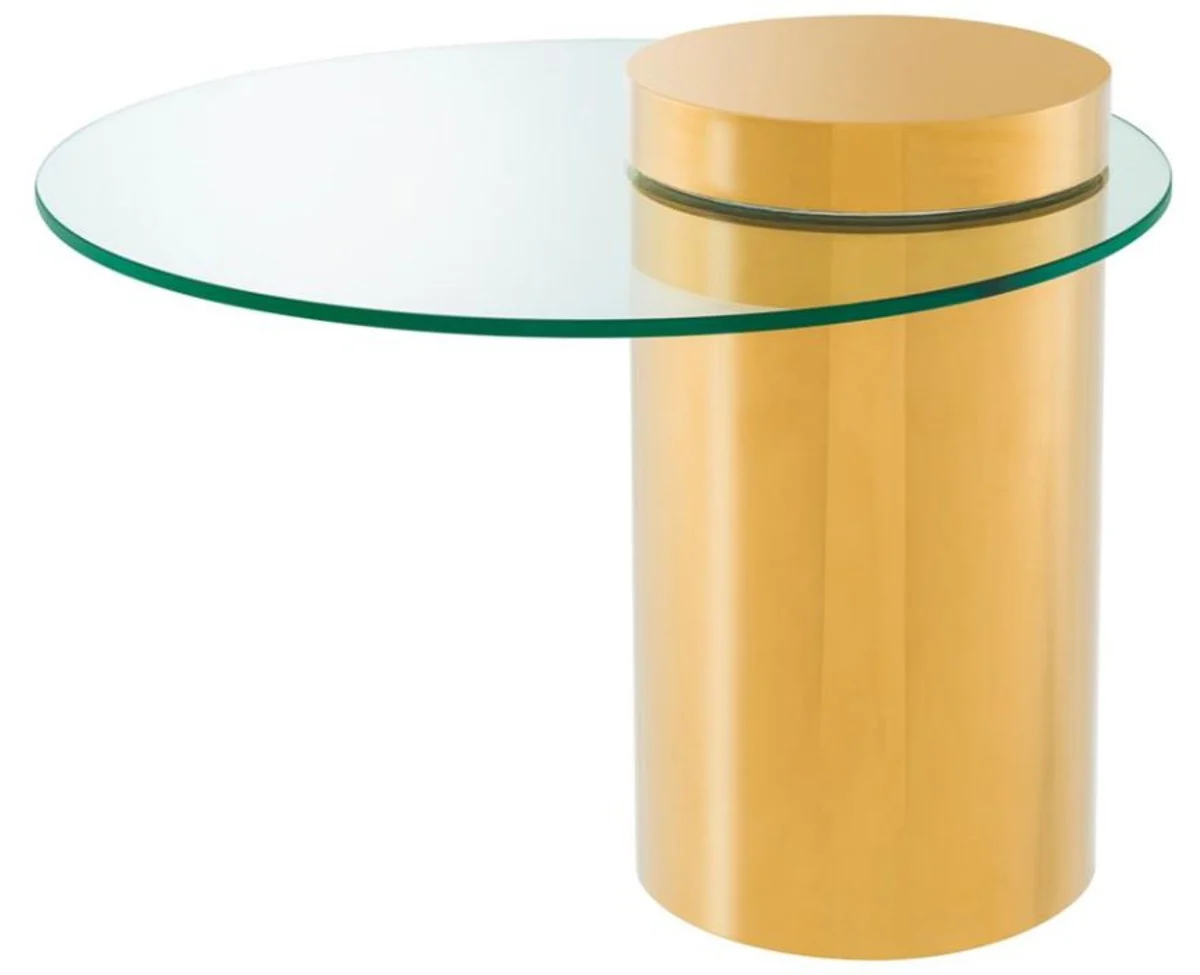 Designer side table gold 65 x H. 51 cm - luxury furniture