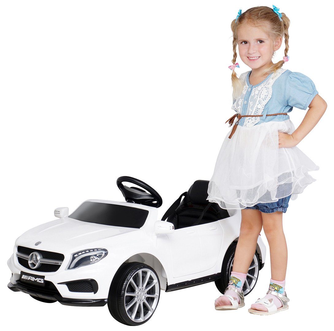 Actionbikes Motors Elektro-Kinderauto Kinderfahrzeug Mercedes GLA 45 AMG Lizenziert 3-5 Jahre, Belastbarkeit 30 kg, (1-tlg), Kinderspielzeug - elektrisches Fahrzeug 3-6 Km/h - mit Fernbedienung