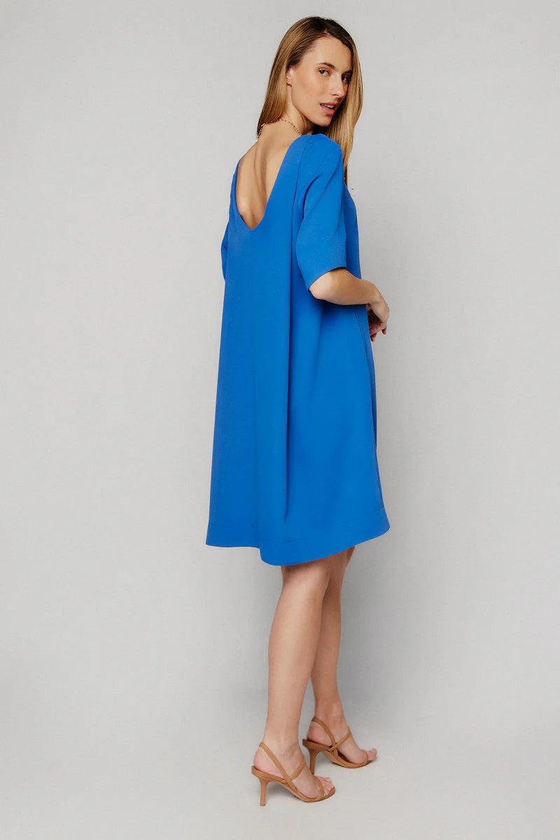 Rivera-Spain Blaues Azucena-Kleid