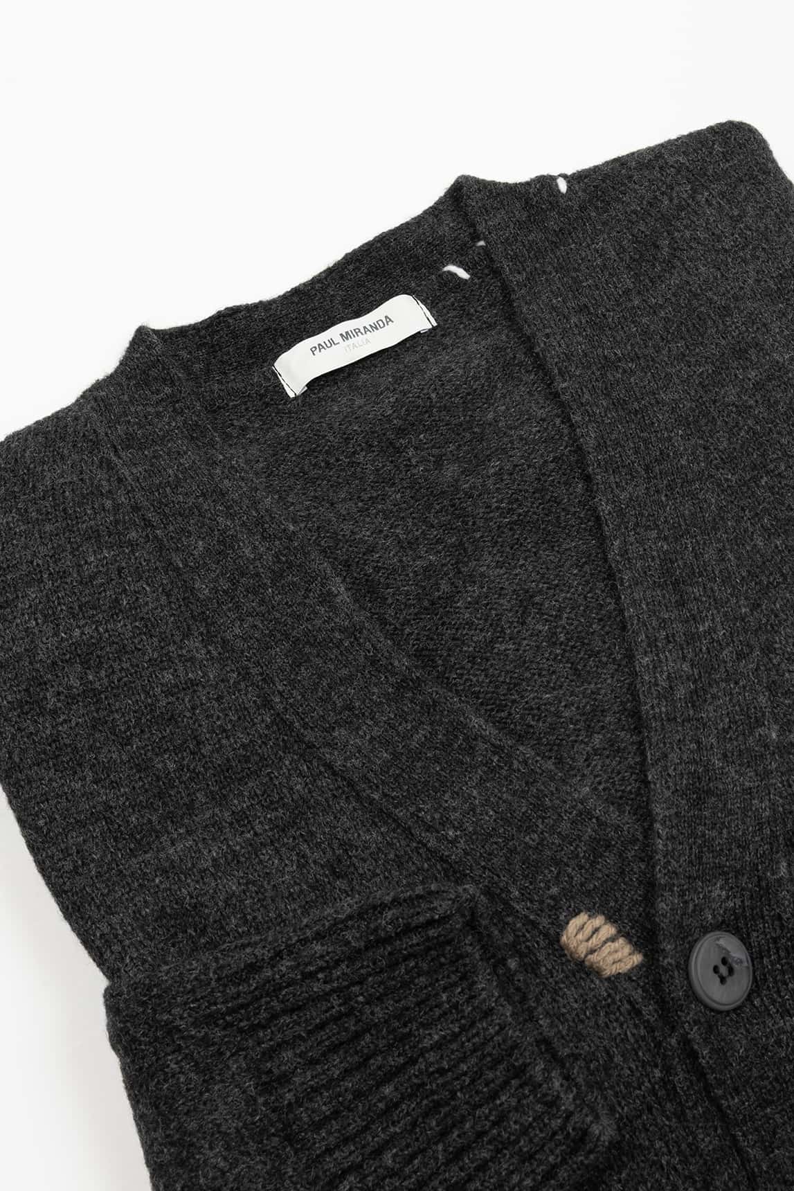 Rivera-Spain Paul Miranda Strickjacke dunkelgrau