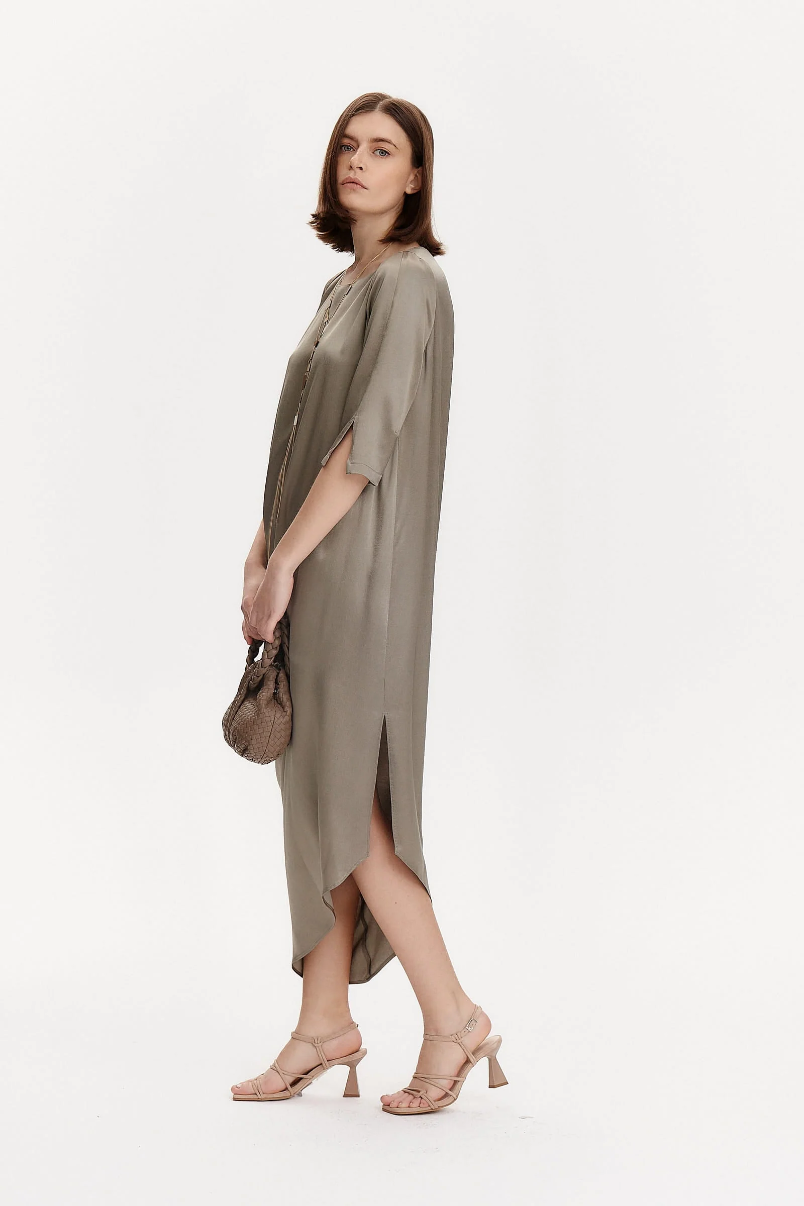 Rivera-Spain Olivia grünes Kleid