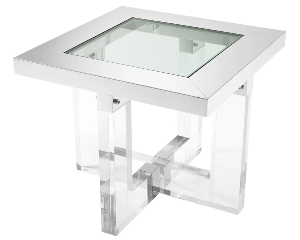 Luxury hotel side table 60 x 60 x H. 50 cm - designer furniture