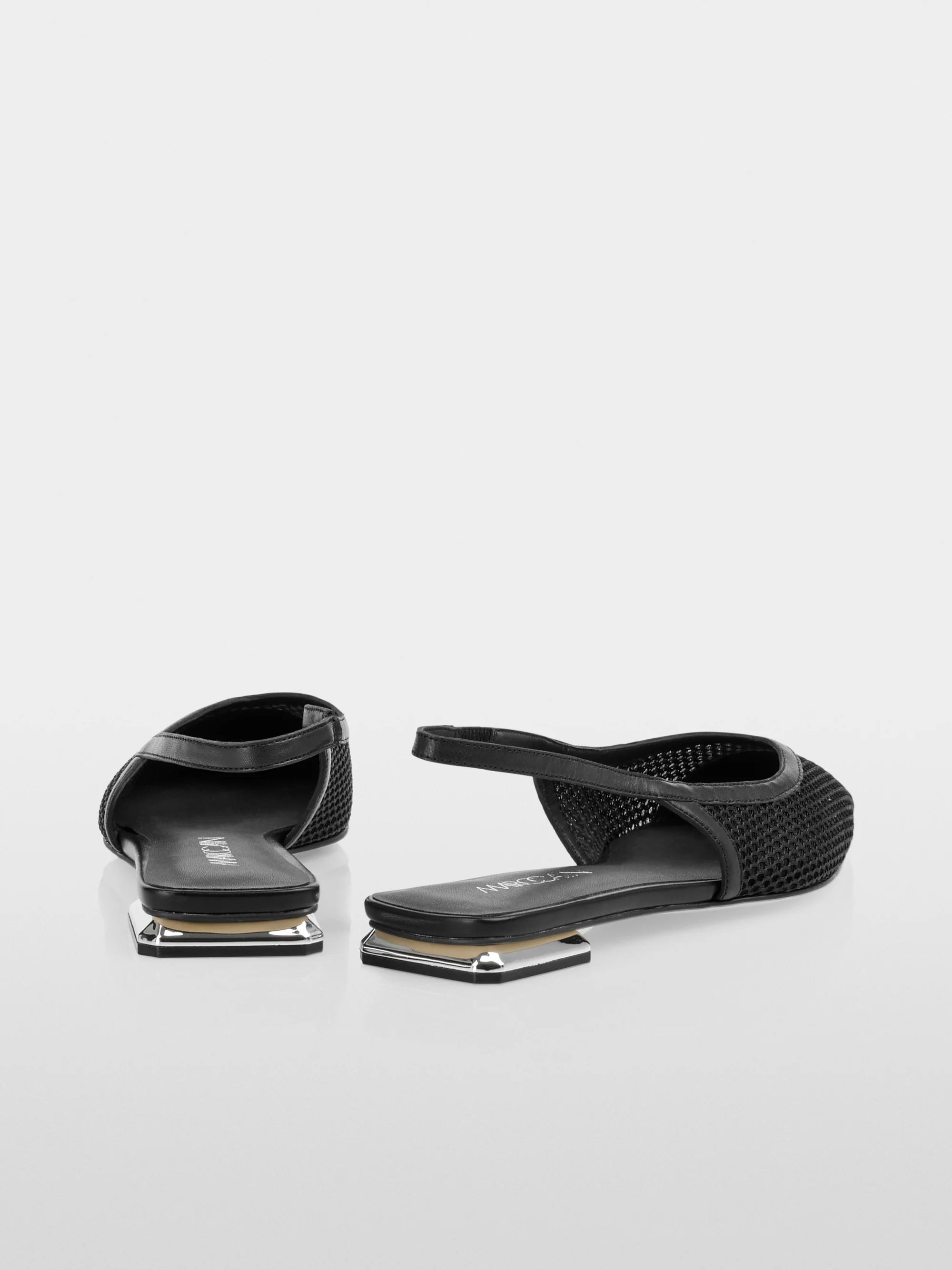 Marc-Cain Flache Slingbacks aus Mesh