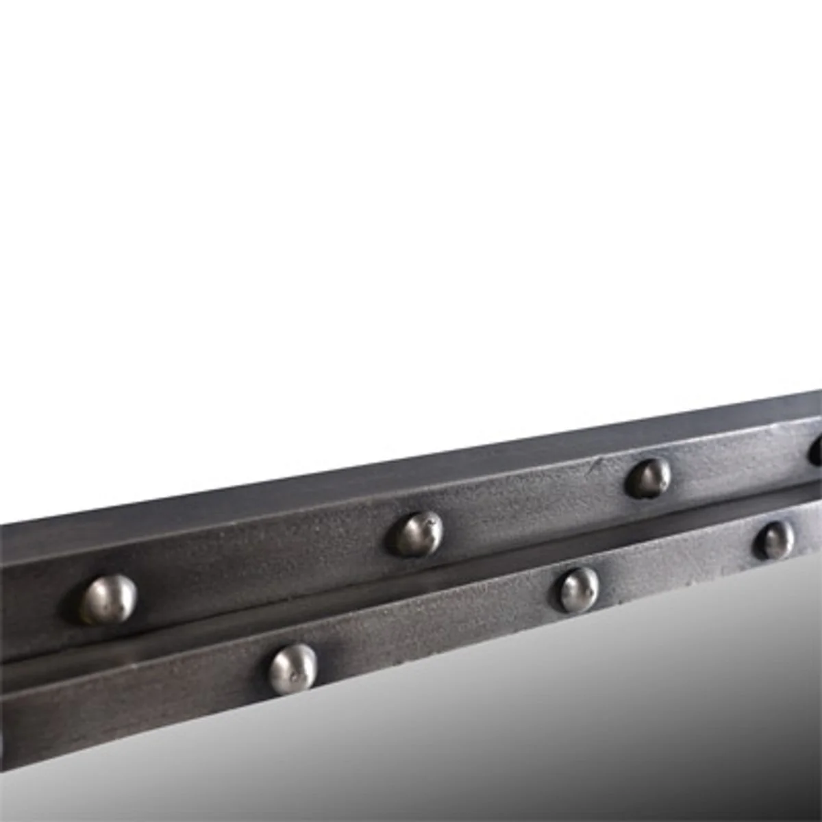 Designer wall mirror silver 152 x 7 x H.92cm - living room mirror