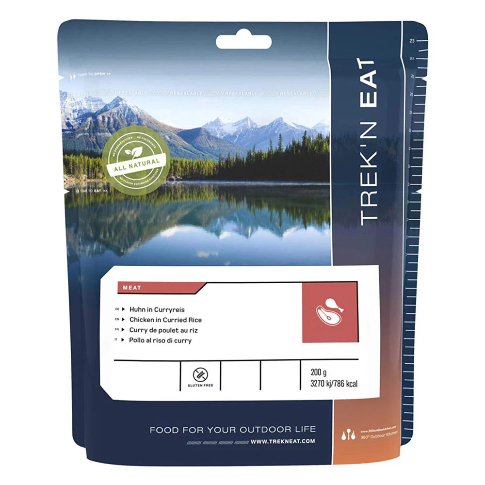 Comida liofilizada Trek'n Essen 200 g - Pollo con arroz al Curry