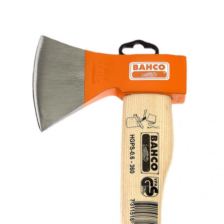 Bahco HGPS Ax 38 cm - Curved ash handle camping ax
