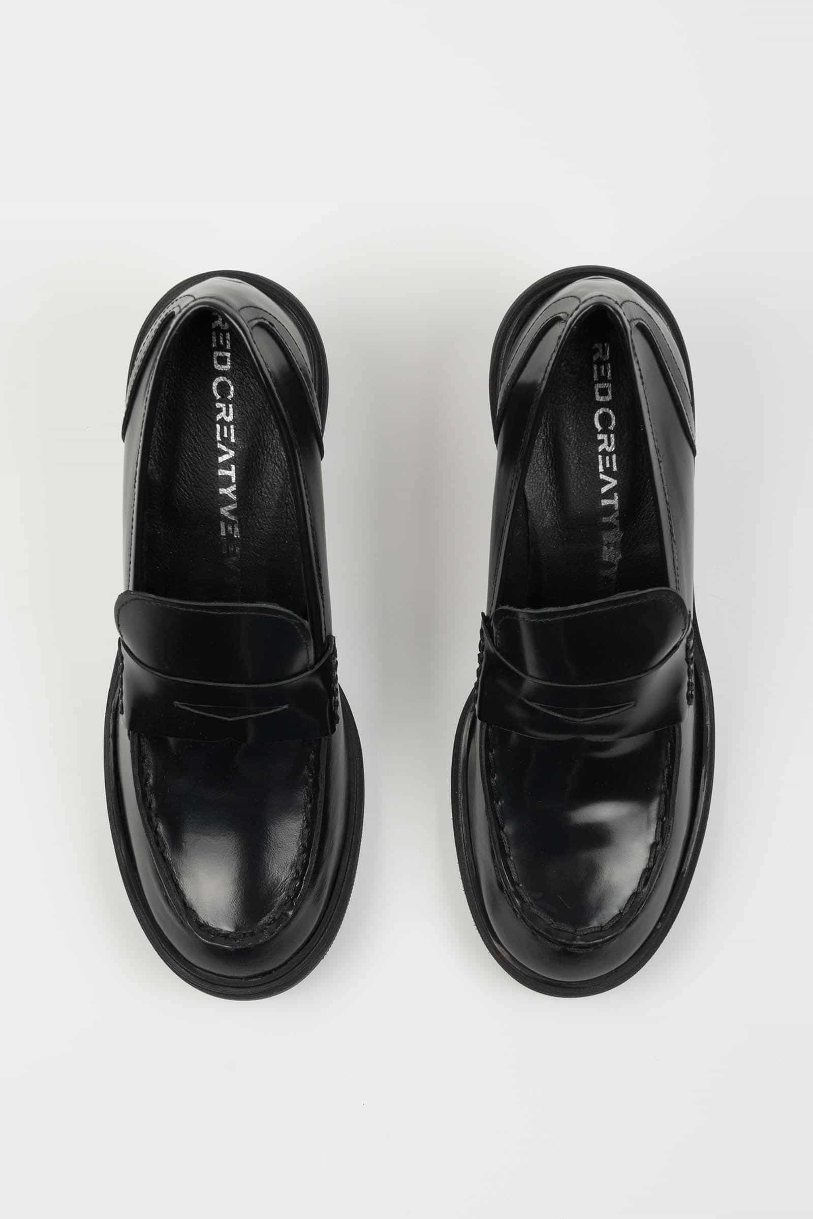 Rivera-Spain Mokassin Cecilia mit schwarzem Absatz